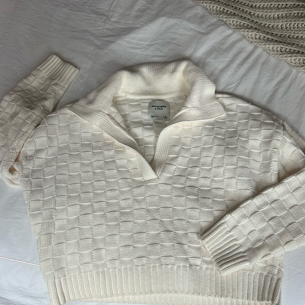 Abercrombie Quilted Sweater